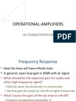 Opamp Ac Characteristics