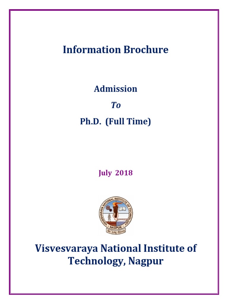 Phd Brochure July 2018 Pdf Doctor Of Philosophy Engineering