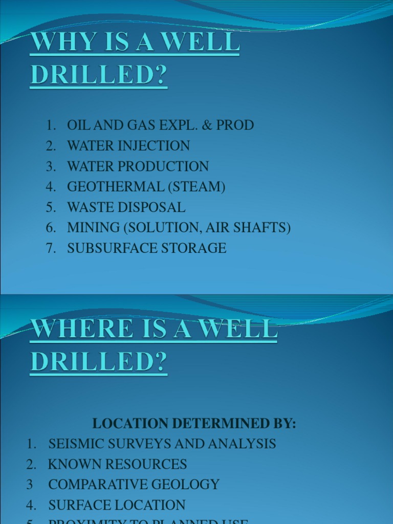 Drilling School | PDF | Drilling Rig | Oil Well