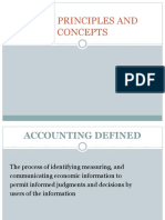 Basic Accounting Principles and Concepts