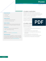 Pivotal EDU SpringWeb Datasheet PDF