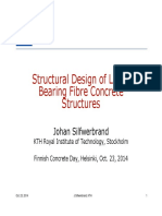 Structural Design of Load-Bearing Fibre Concrete Structures