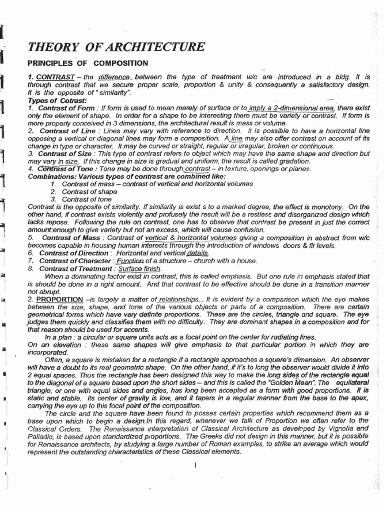 Principles of Architectural Composition | PDF | Gothic Architecture ...