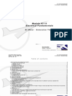 Module 03-12 Electrical Fundamentals: DC Motor - Generation Theory