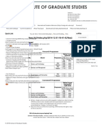 Institute of Graduate Studies - Fees