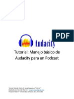 Podcast Con Audacity