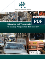 Situacion de Transporte en Lima