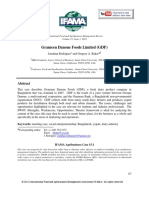 Grameen Danone Foods Limited (GDF) : Keywords: Teaching Case, Social Entrepreneurship, Bangladesh, Yogurt, Dairy Industry