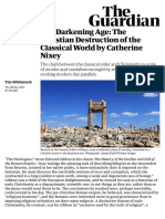 The Darkening Age: The Christian Destruction of The Classical World by Catherine Nixey - Books - The Guardian