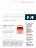 Tongue Diagnostics - In Conversation With the Organs - Normamed Deutschland AG