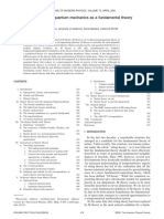 M Atrix Theory Matrix Quantum Mechanics As Fundamental Theory