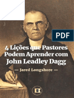 4 Lições Que Pastores Podem Aprender Com John Leadley Dagg, Por Jared Longshore PDF