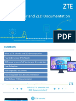ZTE EReader and ZED Documentation (Generic Document With Registration Process)