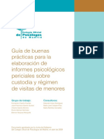 Guía Buenas Prácticas Informe Custodia PDF