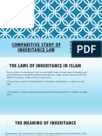 Comparitive Study of Inheritance Law