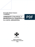 Opresion Colonial y Resistencia Indigena en Amazonia