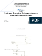 Sistema de Control para Intercambiadores de Calor