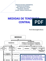 Medidas Tendencia Central