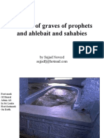 Pictures of Graves of Prophets and Ahlebait