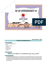 Unidad de Aprendizaje 5° Diciembre