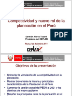 Competitividadynuevoroldelaplaneacionenperu