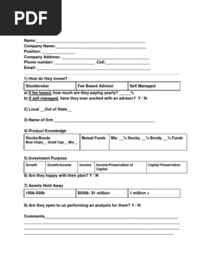 Lead Sheet