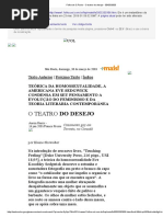 SHOWALTER- O Teatro Do Desejo - 30-03-2003