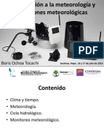 Introducción A La Meteorología y Estaciones Meteorológicas