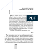 IZAZOV DEFINISANJA SAVREMENOG TERORIZMA - Krstic PDF