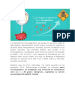 Alimentos a Temperatura Ambiente