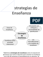 Las Estrategias de Enseñanza