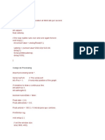 Códigos de Arduino y Processing para Sismografo