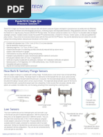 Pressure Sensors Spec Sheet