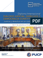 Brochure Diploma Internacional Diálogo Judicial