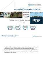 Pakistan Equity Outlook 2018: What Would Warren Buffett Buy