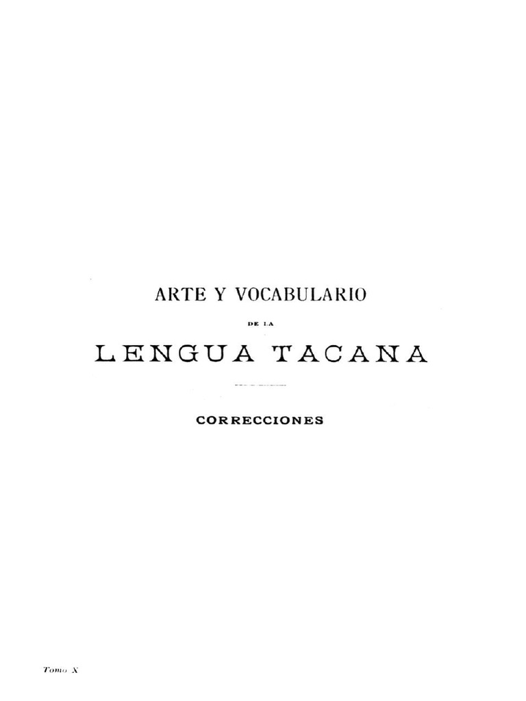 Lengua Tacana PDF
