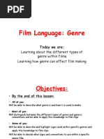 Action Genre Codes and Conventions | PDF