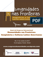 Anais Congresso Humanidades Nas Fronteiras 07-05-18