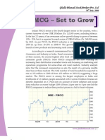 FMCG - Set To Grow: Ghalla Bhansali Stock Brokers Pvt. LTD