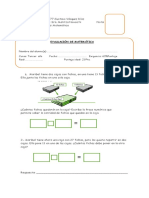 Evaluación de matemática con 27 problemas y sus soluciones