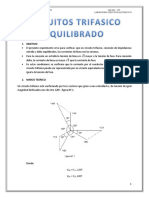 Circuito Trifacico Equilibrado