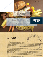 Biology: Starch, Glycogen, Cellulose