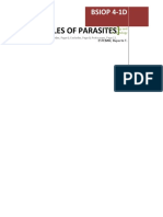 Life Cycles of Parasites: Bsiop 4-1D