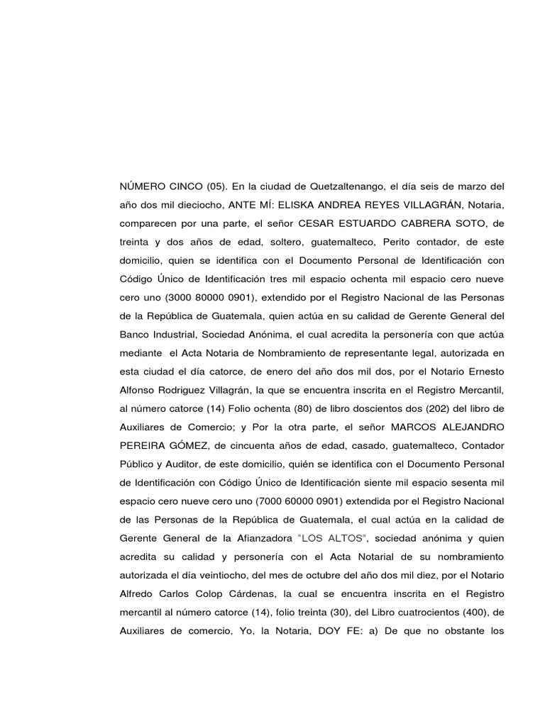 Contrato de Fideicomiso de Garantía | PDF | Ley de fideicomiso | Justicia