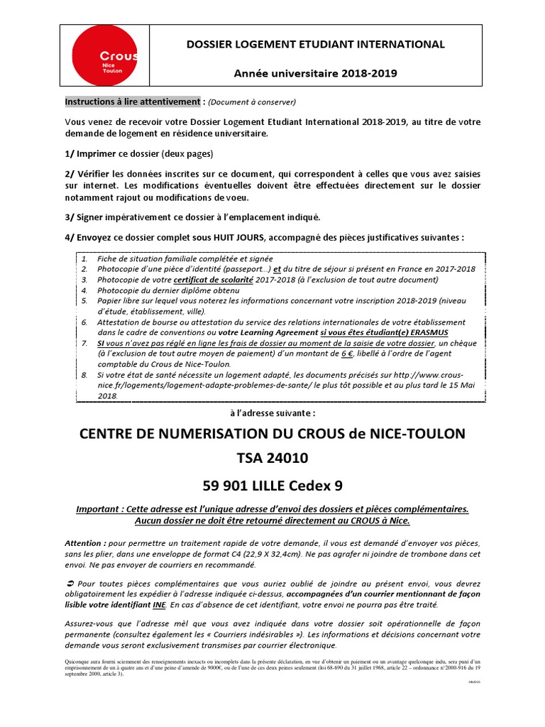 Dossier Apl Complet A Imprimer 2017