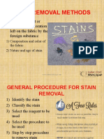 Stain Removal Guide for Fabrics