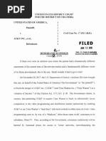 AT&T Antitrust Decision