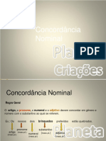 Concordância Nominal