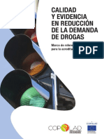 Calidad y Evidencia en Reduccion de La Demanda de Drogas