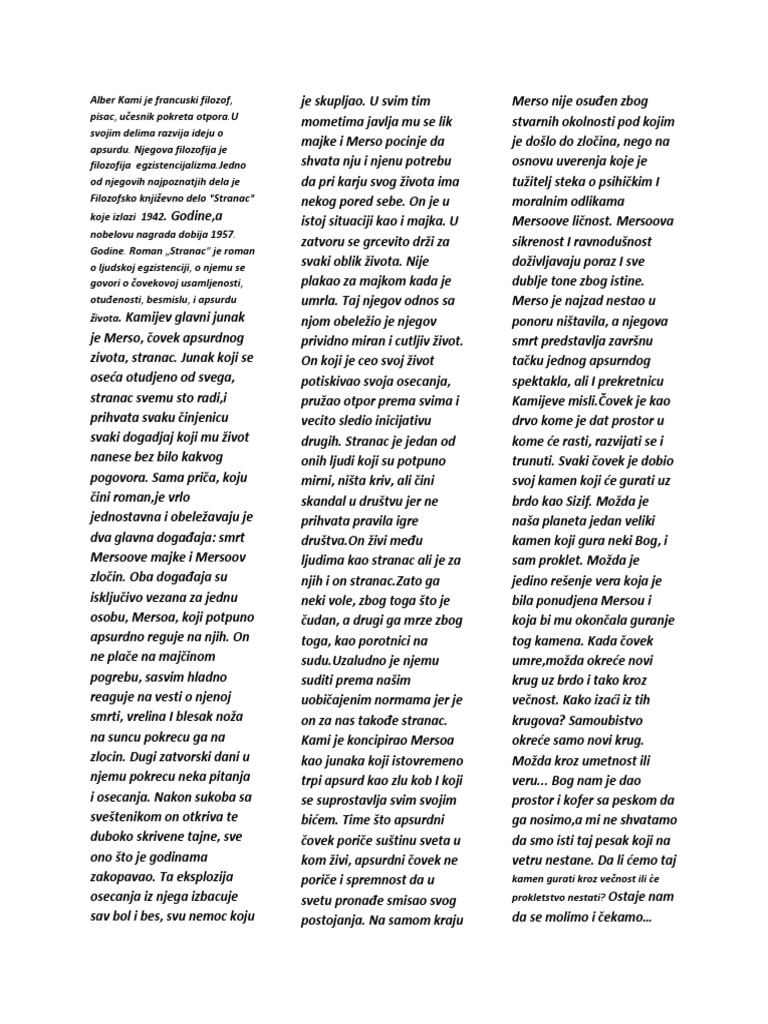 Alber Kami Stranac Pdf